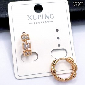 Сережки Xuping18К 20347 (1.см)